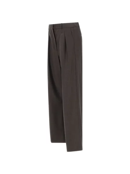 Pantaloni Loulou De Saison maro
