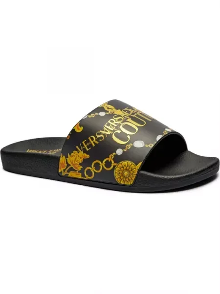 Versace Jeans Couture Șlapi negru