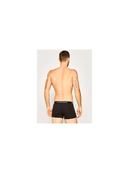 Lacoste boxeralsó 3 db sötétkék férfi fekete