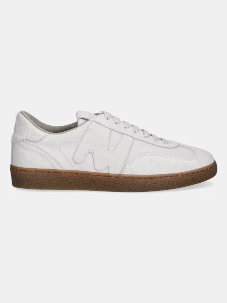 MSGM sneakersy zamszowe szary