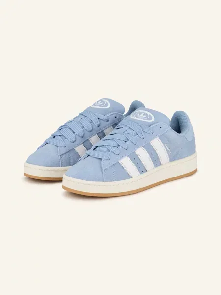 Adidas Originals sneakersy zamszowe Campus niebieski