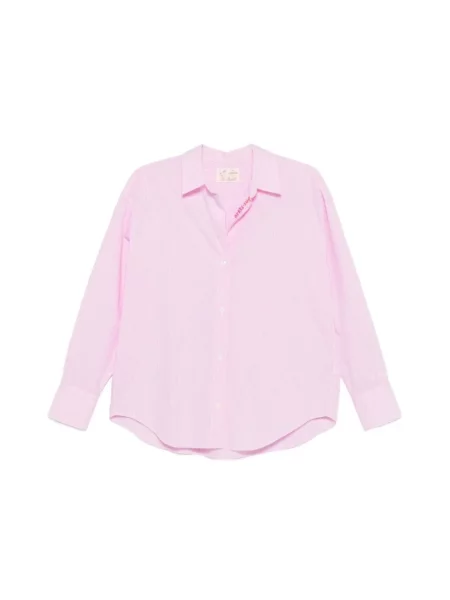 Koszula Mc2 Saint Barth w paski różowa