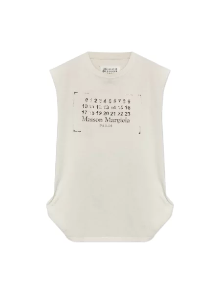 Top Maison Margiela beżowy