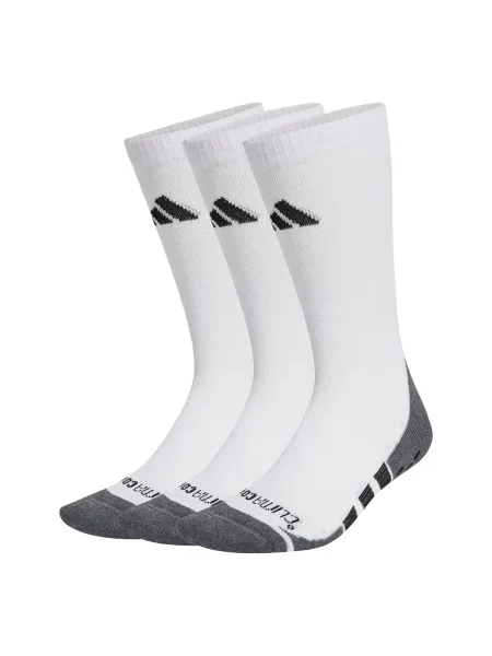 ADIDAS PERFORMANCE Șosete sport Performance Grip CLIMACOOL Cushioned Crew 3 Pairs gri / negru alb