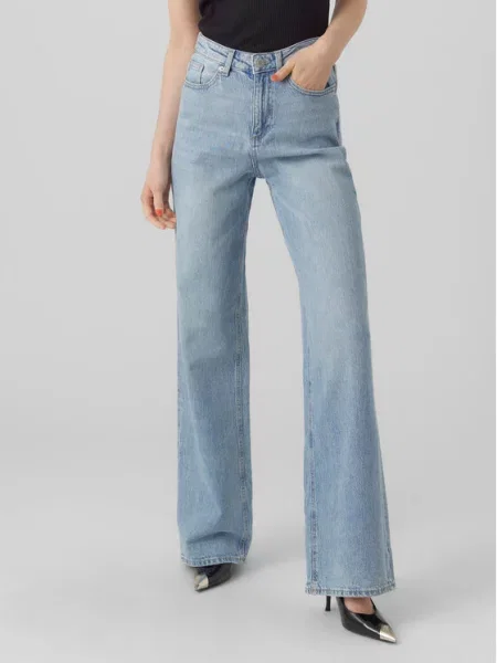 Vero Moda Traperice Tessa Wide Leg plava