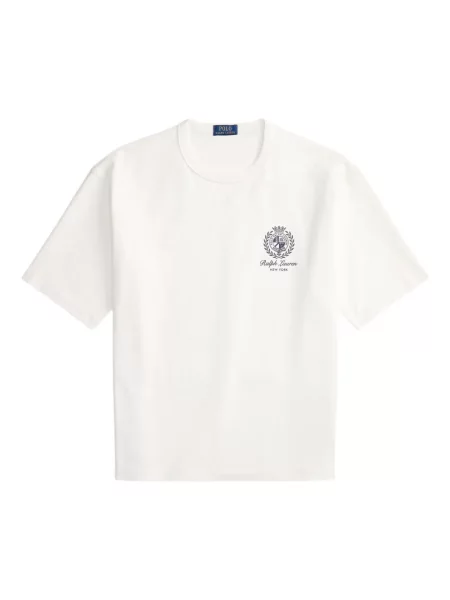 Μικρός κάλτσες Polo Ralph Lauren με κέντημα από ζέρσεϋ μπλε