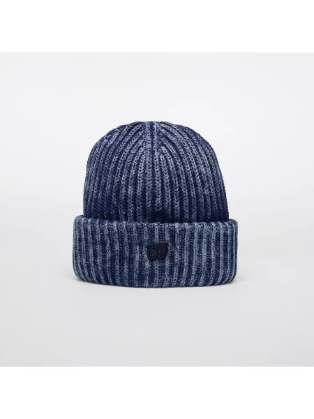 Kapelusz Daily Paper Knitted Washed Beanie Indigo Universal niebieska