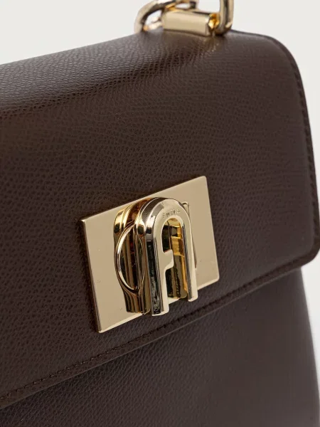 Шкіряний топ Furla