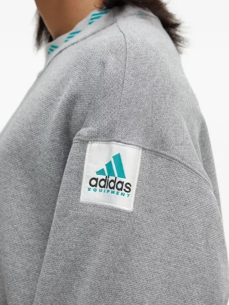Sneakerși Adidas Predator cu broderie cu dungi din piele de căprioară albastru