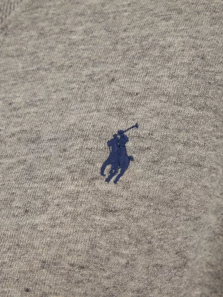Džemper Polo Ralph Lauren s okruglim izrezom siva