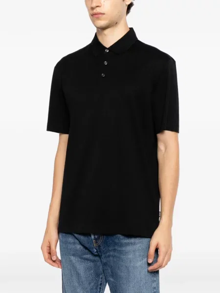 Scurt tricou polo Boss negru