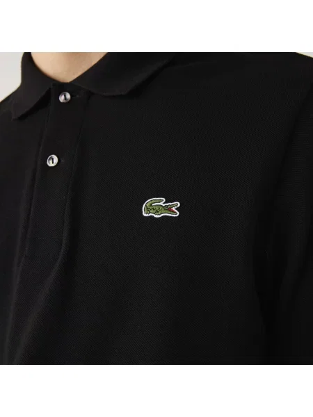 Поло Lacoste черное