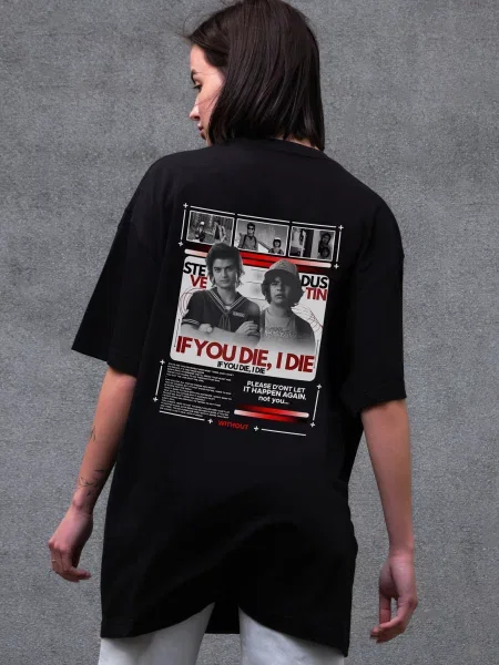 Футболка Without черная