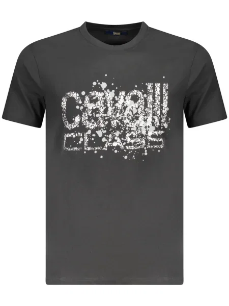 Tricou Cavalli Class scurt negru
