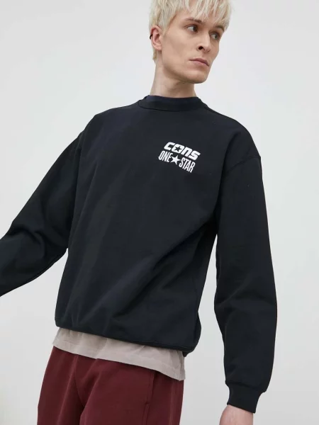 Суитчър Converse с апликация черно