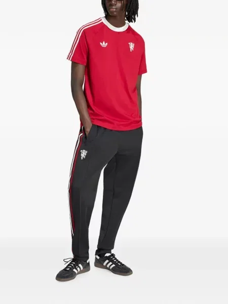 Hanorac Adidas alergare tricotate roșu