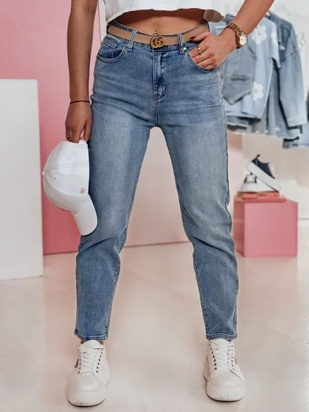 Spodnie jeansowe mom fit COMFYNIT Dstreet