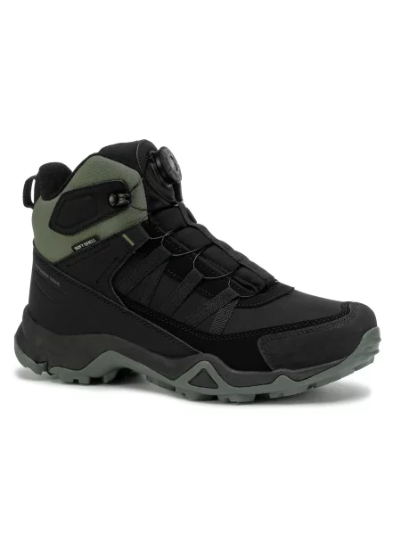 Buty sportowe trekkingowe SAXO BOA SOFTSHELL czarne