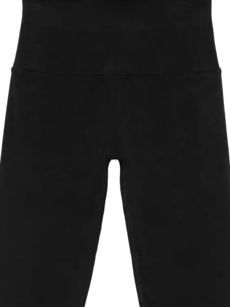 Leggings Mc2 Saint Barth cu volane negru
