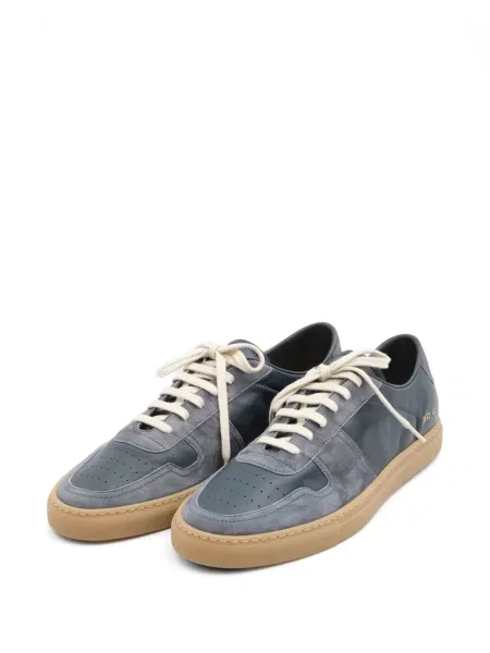 Sneakerși Common Projects din piele albastru