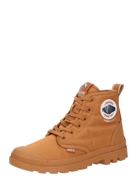 Pantofi Palladium cu șireturi alb