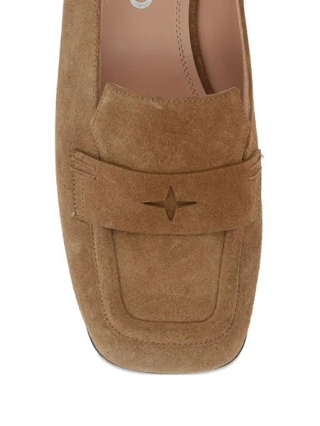 Pantofi loafer Nodaleto din piele maro