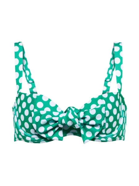 Bikini Alexandra Miro w grochy zielony