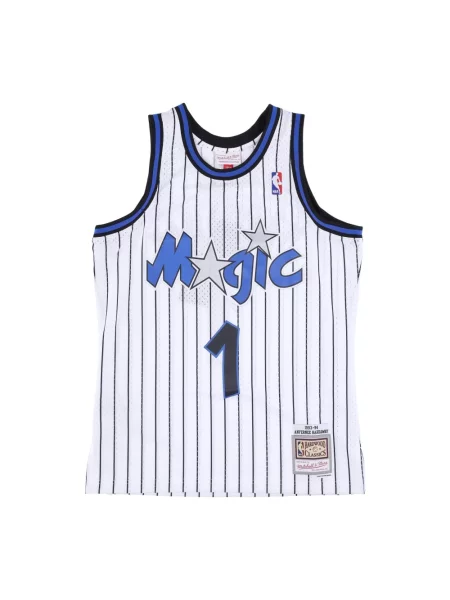 Koszulka sportowa Mitchell & Ness z dżerseju biała