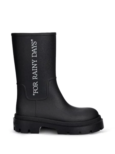 Chunky bokacsizma Off-white nyomtatás fehér