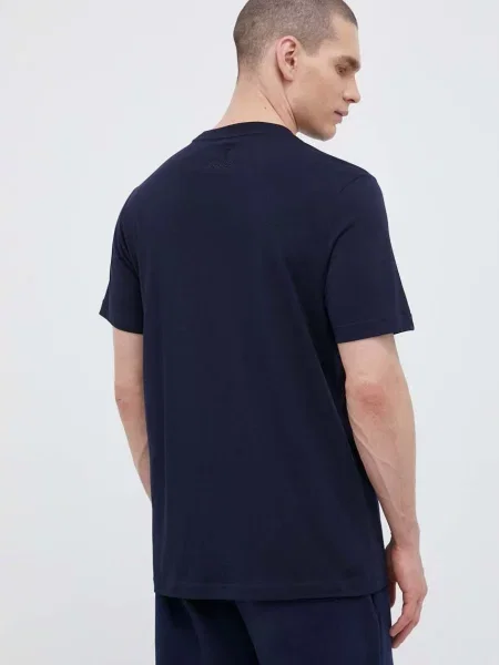 Adidas Póló Essentials Single Jersey Linear Embroidered Logo T-Shirt Regular Fit kék