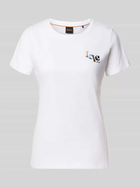 BOSS Orange T-shirt biała