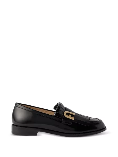 Pantofi loafer Furla negru