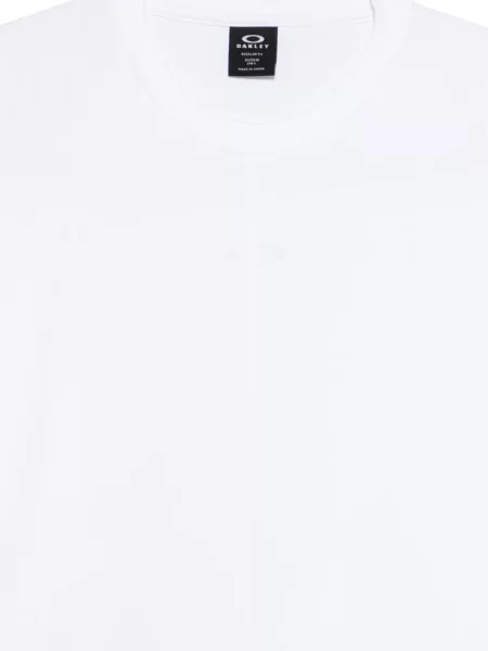 Hanorac crewneck Oakley cu decolteu rotund alb