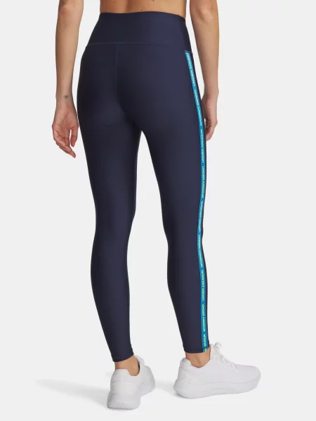 Legginsy Under armour model dla kobiet niebieskie