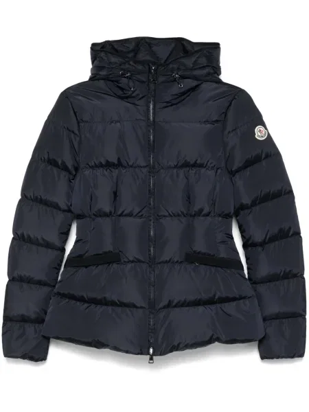 Geacă cu puf Moncler albastru