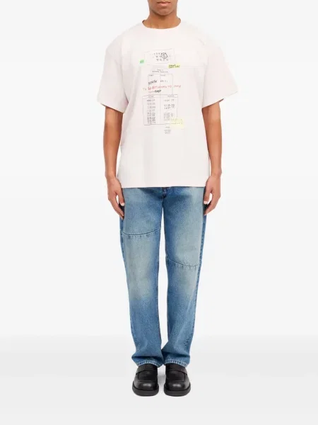 Tricou Mm6 Maison Margiela roz