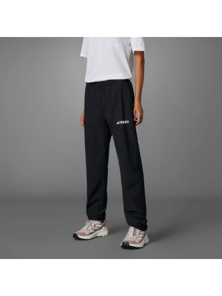ADIDAS TERREX Outdoorové kalhoty Liteflex černá bílá