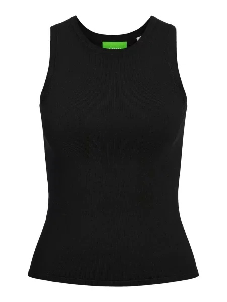 JJXX Top brodat JXEVELYN' negru