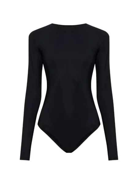 Lung body Mm6 Maison Margiela cu imagine negru