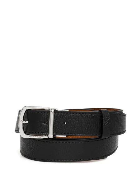 Curea Coccinelle din piele negru