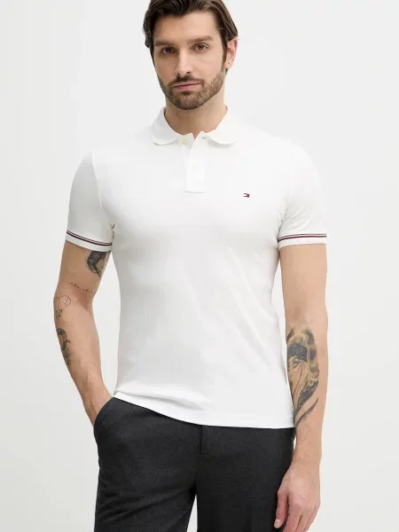 Tommy Hilfiger polo tričko biela