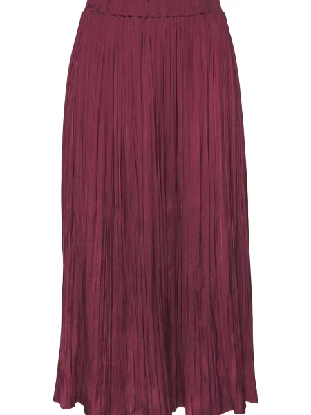 LASCANA Fustă bordeaux roșu