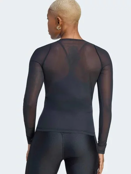 Tricou cu mânecă lungă Adidas Performance gri