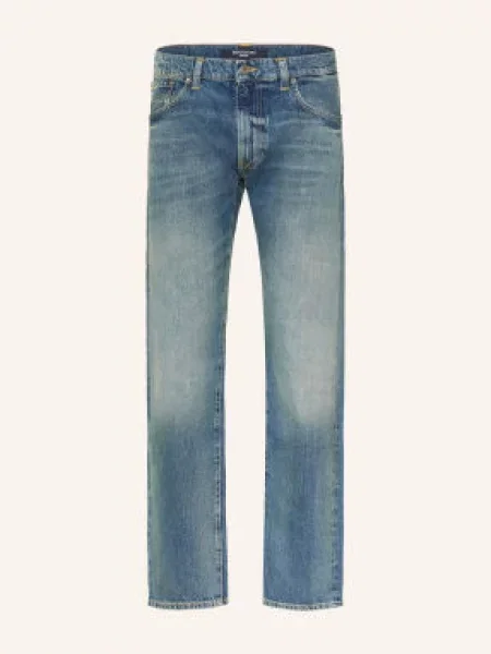 Boss Džíny Classic Slim Fit bright blue modré