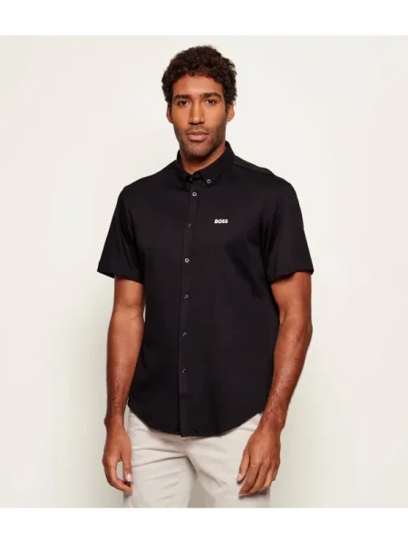 BOSS GREEN Cămașă cămașă B_Motion S | stretch negru
