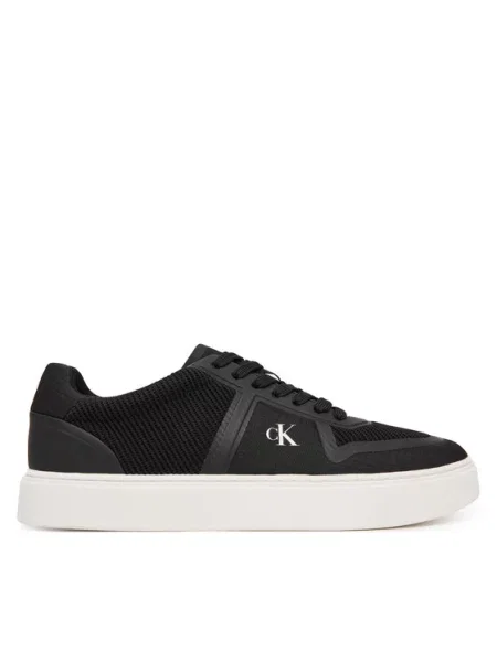 Calvin Klein Сникърси Claccic Cups Laceup Knit черен
