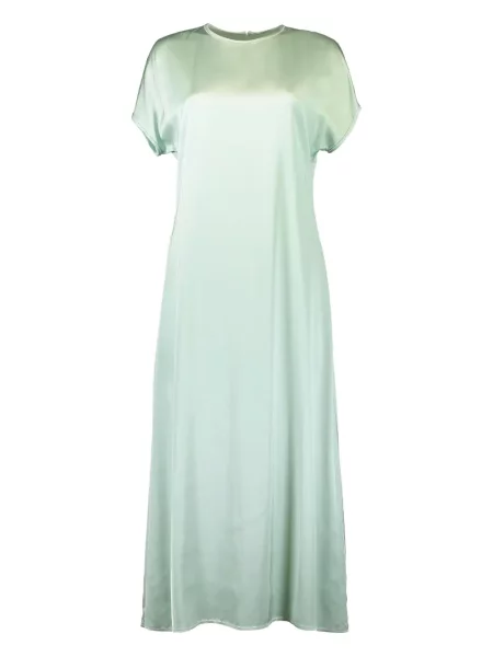 Rochie Peserico din satin de costum verde
