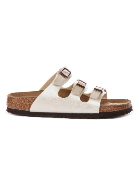 Klapki Birkenstock beżowe