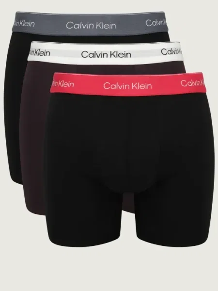 Boxeri Calvin Klein Boxer Brief Black M negru