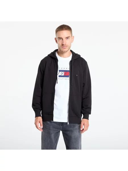 Froté mikina Tommy Hilfiger černá